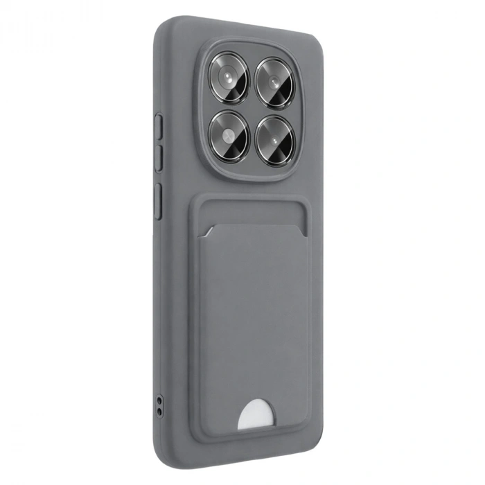 Xiaomi Redmi Note 15 Pro 4g Kelvin Kartvizitli Silikon - Gri