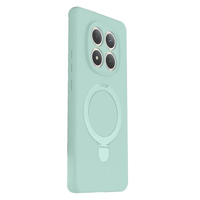 Xiaomi Redmi Note 15 Pro 4g Regal Magsafe Standlı Kapak - Su Yeşili
