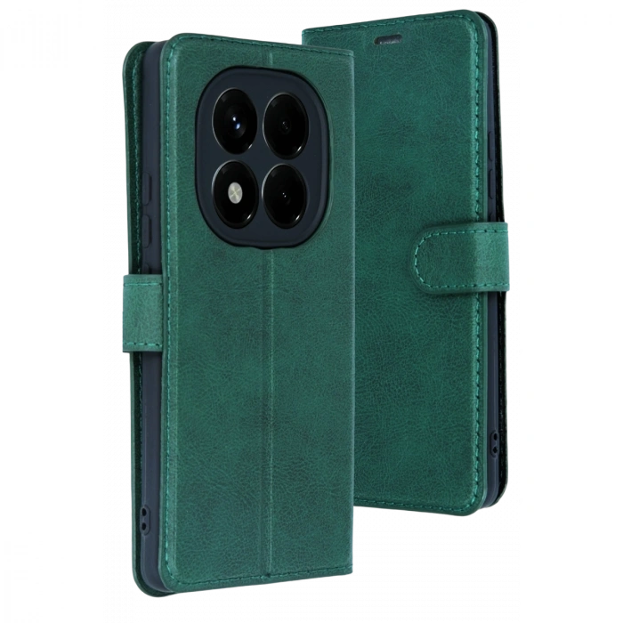 Xiaomi Redmi Note 15 Pro 4g Trend S Plus Kapaklı Kılıf - Yeşil