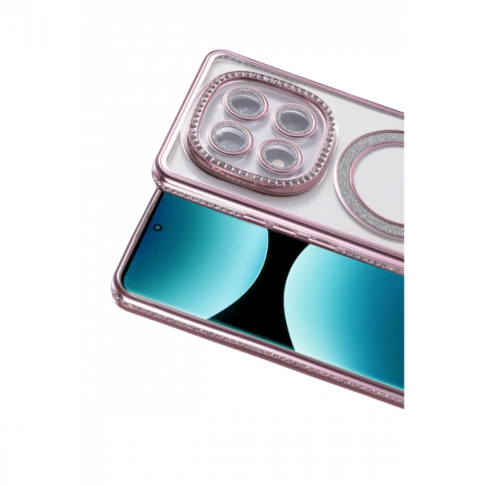 Xiaomi Redmi Note 15 Pro 5g Joke Simli Magneticsafe Kılıf - Pembe