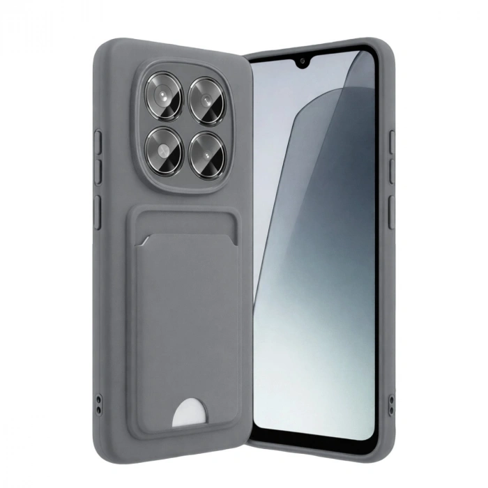 Xiaomi Redmi Note 15 Pro 5g Kelvin Kartvizitli Silikon - Gri