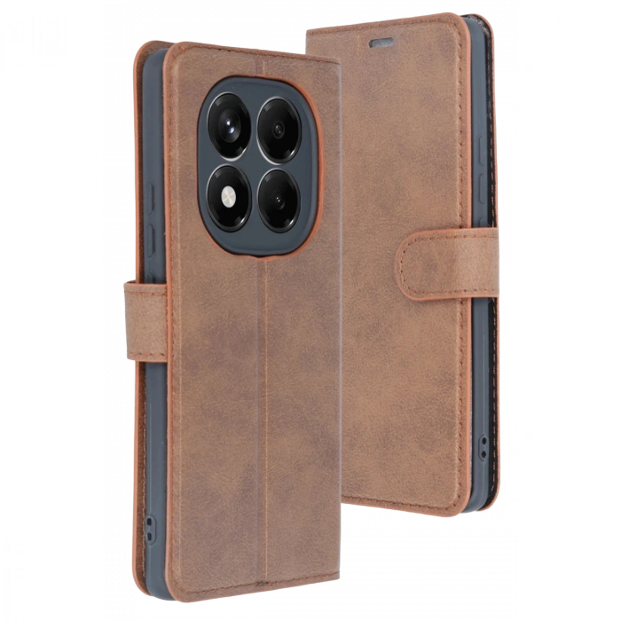 Xiaomi Redmi Note 15 Pro 5g Trend S Plus Kapaklı Kılıf - Taba