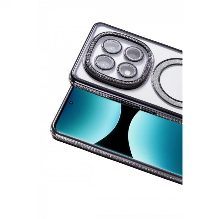Xiaomi Redmi Note 15 Pro Plus 5g Joke Simli Magneticsafe Kılıf - Siyah