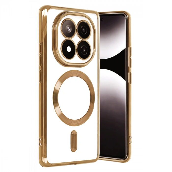 Xiaomi Redmi Note 15 Pro Plus 5g Kross Magneticsafe Kapak - Gold