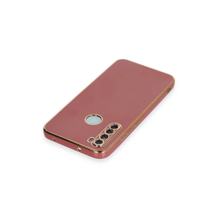 Xiaomi Redmi Note 8 Kılıf Volet Silikon - Kırmızı