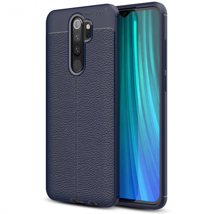 Xiaomi Redmi Note 8 Pro Kılıf Auto Focus Kapak - Lacivert