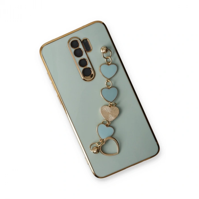 Xiaomi Redmi Note 8 Pro Kılıf Esila Silikon - Su Yeşili