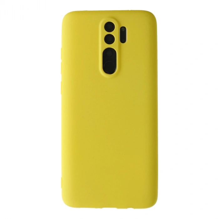 Xiaomi Redmi Note 8 Pro Kılıf First Silikon - Sarı