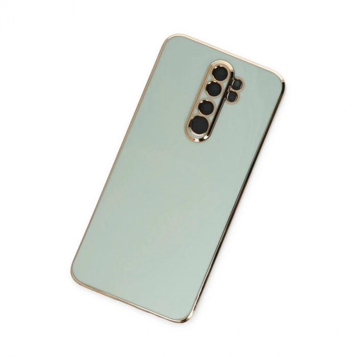 Xiaomi Redmi Note 8 Pro Kılıf Volet Silikon - Açık Yeşil