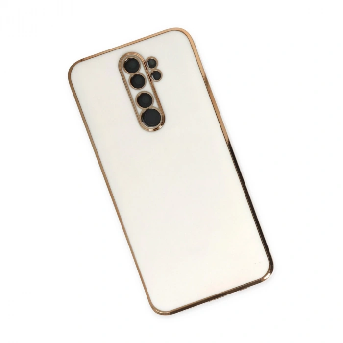 Xiaomi Redmi Note 8 Pro Kılıf Volet Silikon - Beyaz