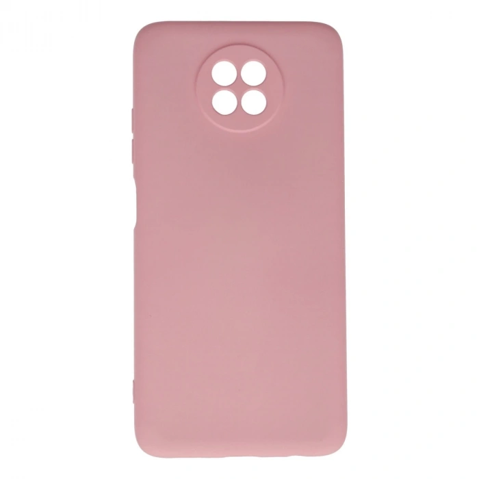 Xiaomi Redmi Note 9 5g Kılıf Nano İçi Kadife Silikon - Pembe