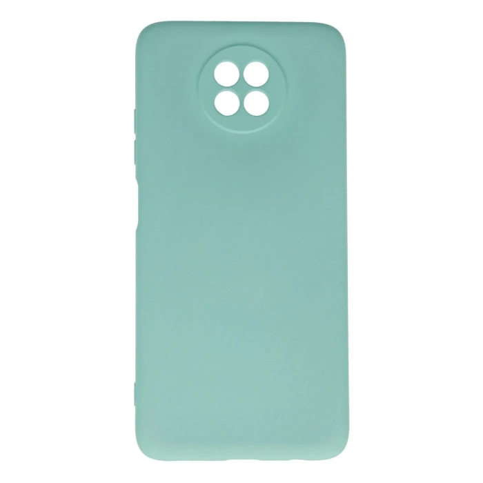 Xiaomi Redmi Note 9 5g Kılıf Nano İçi Kadife Silikon - Turkuaz
