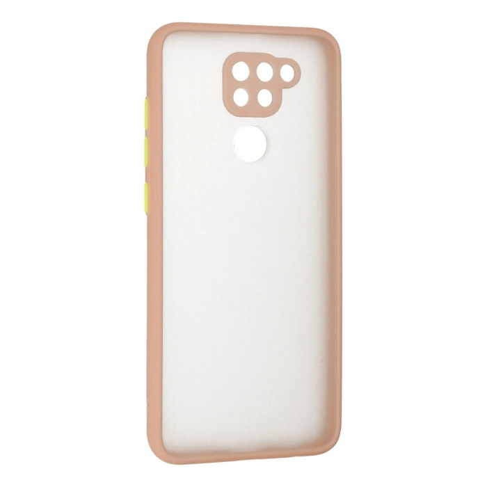 Xiaomi Redmi Note 9 Kılıf Montreal Silikon Kapak - Pembe