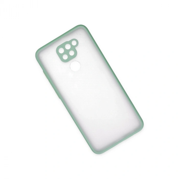 Xiaomi Redmi Note 9 Kılıf Montreal Silikon Kapak - Turkuaz