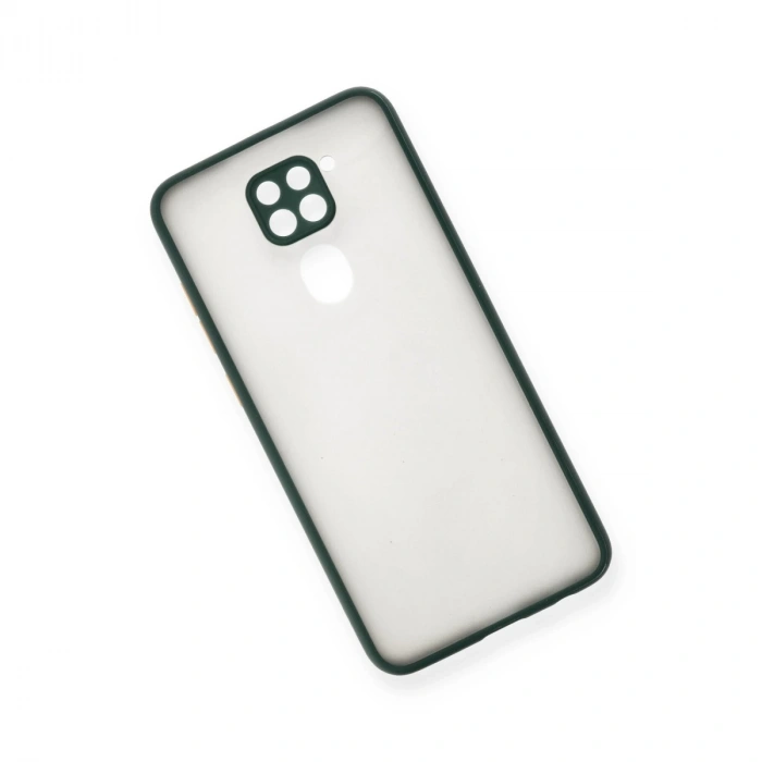 Xiaomi Redmi Note 9 Kılıf Montreal Silikon Kapak - Yeşil