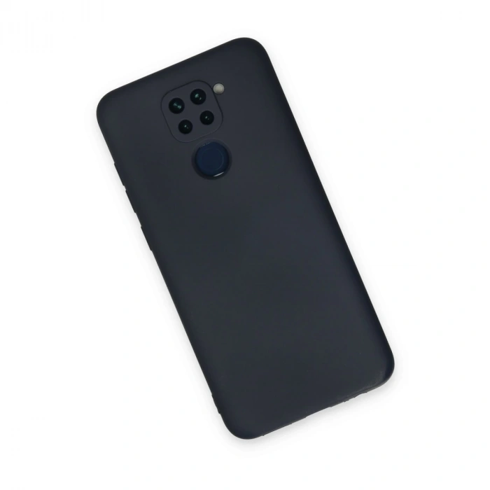Xiaomi Redmi Note 9 Kılıf Nano İçi Kadife Silikon - Lacivert