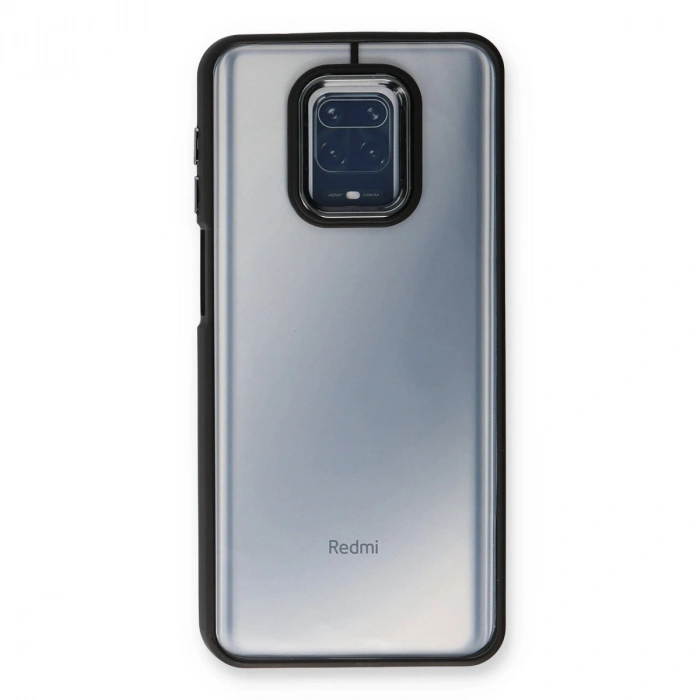 Xiaomi Redmi Note 9 Pro Kılıf Dora Kapak - Siyah
