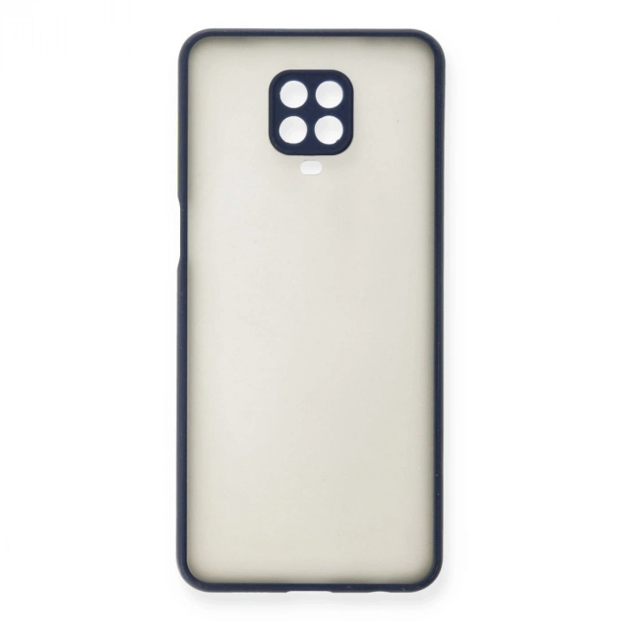 Xiaomi Redmi Note 9 Pro Kılıf Montreal Silikon Kapak - Lacivert