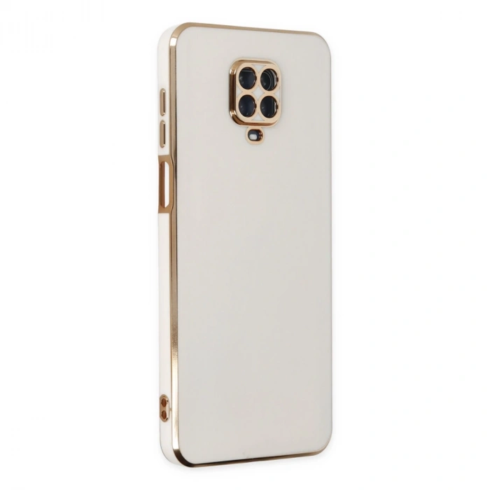 Xiaomi Redmi Note 9 Pro Kılıf Volet Silikon - Beyaz