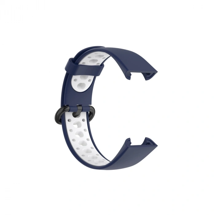 Xiaomi Redmi Watch 2 Spor Delikli Kordon (saat Değildir) - Lacivert-beyaz