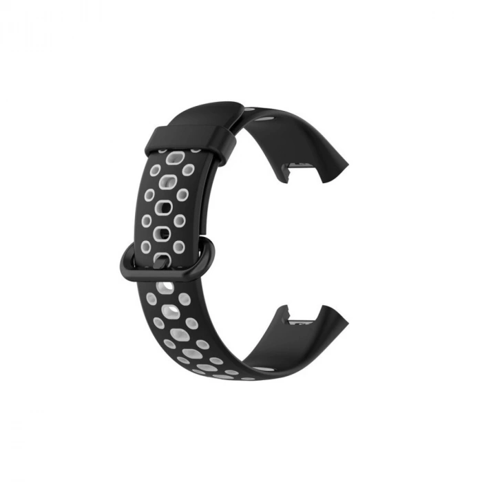 Xiaomi Redmi Watch 2 Spor Delikli Kordon (saat Değildir) - Siyah-gri