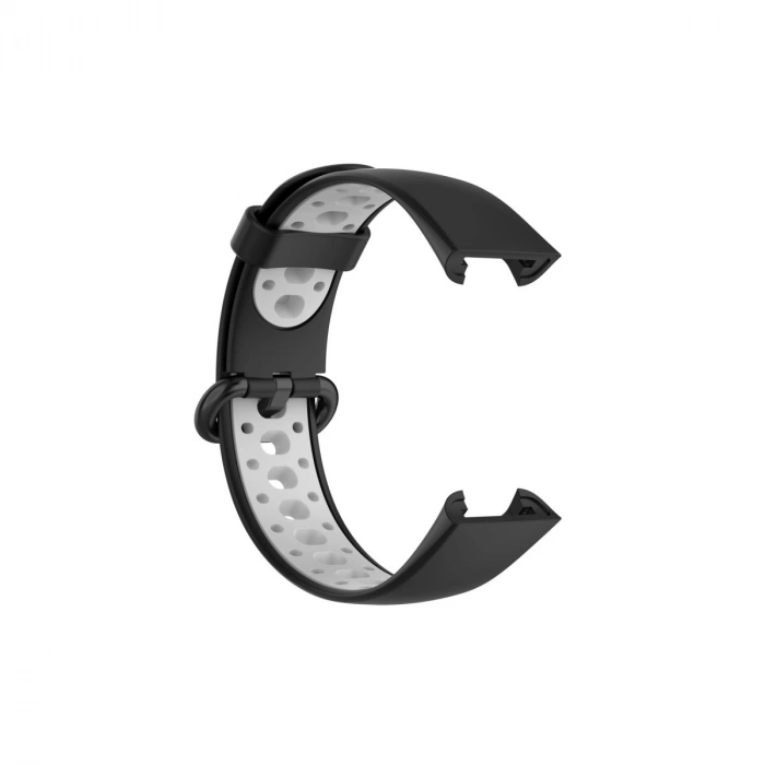 Xiaomi Redmi Watch 2 Spor Delikli Kordon (saat Değildir) - Siyah-gri