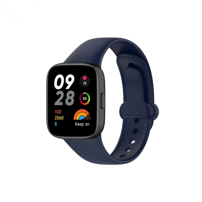 Xiaomi Redmi Watch 3 Origin Silikon Kordon (saat Değildir) - Lacivert