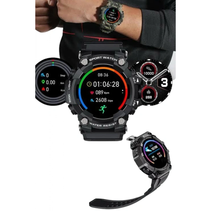 Yeni Nesil Akıllı Saat Bluetooth Bağlantılı Android Ve İos Uyumlu