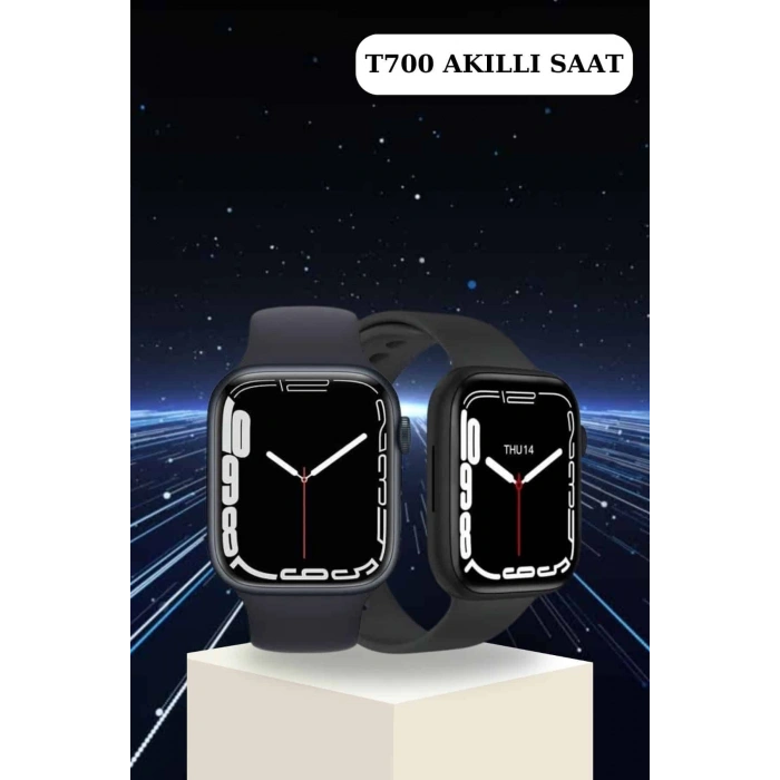 Yeni Nesil Akıllı Saat Ve Kablosuz Kulaklık Kampanyası İkili Set Bluetooth Bağlantılı