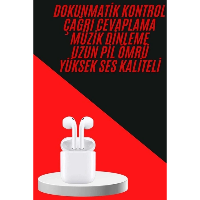 Yeni Nesil Akıllı Saat Ve Kulaklık Seti Gümüş Kasa Zarif Tasarım Çok Fonksiyonlu