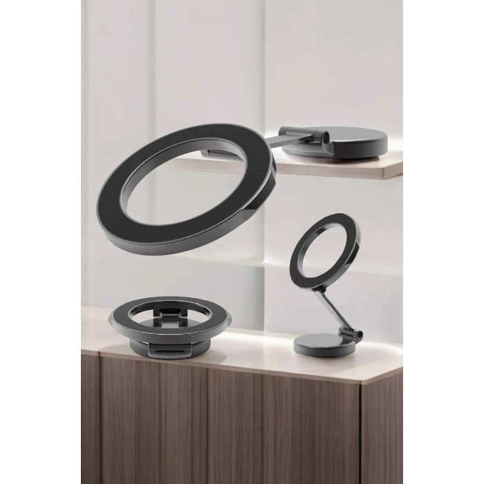 Yeni Nesil Araç İçi Mıknatıslı Telefon Tutacağı Tüm Telefonlara Uyumlu