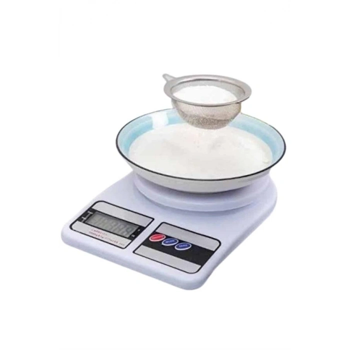Yeni Nesil Taşınabilir Dijital Hassas Mutfak Tartısı Mutfak Terazisi Hassas Ölçüm 10 Kg