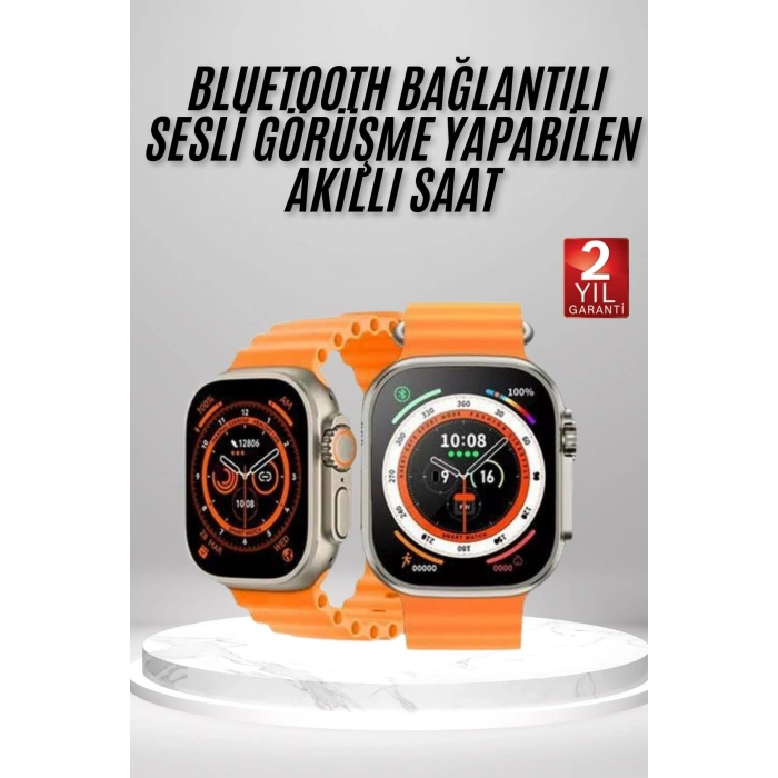 Yeni Nesil Ultra Akıllı Saat Adımsayar Uyku Takibi Nabız Sensörü