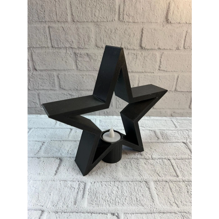 Yıldız Mumluk Siyah