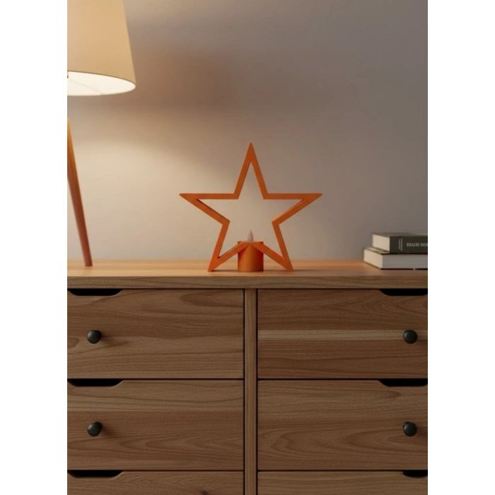 Yıldız Mumluk Turuncu