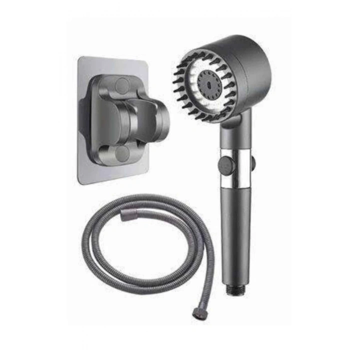 Yüksek Performanslı Masaj Etkili Su Tasarruflu Duş Başlığı Krom Kaplama Uzun Ömürlü