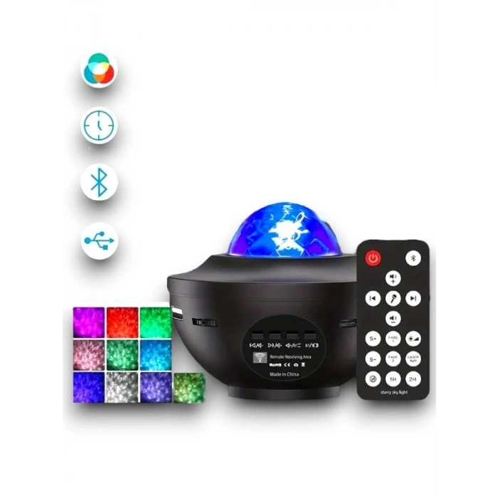 Yumurta Görünümlü Yıldızlı Projeksiyon