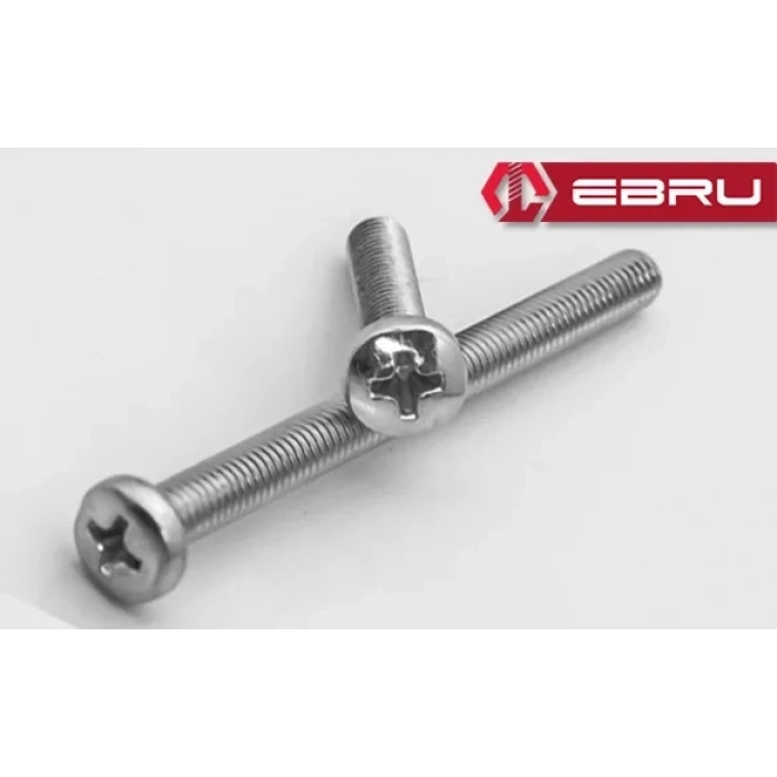 Yuvarlak Yıldız Başlı Ysb Civata M5x50 - 10 Adet