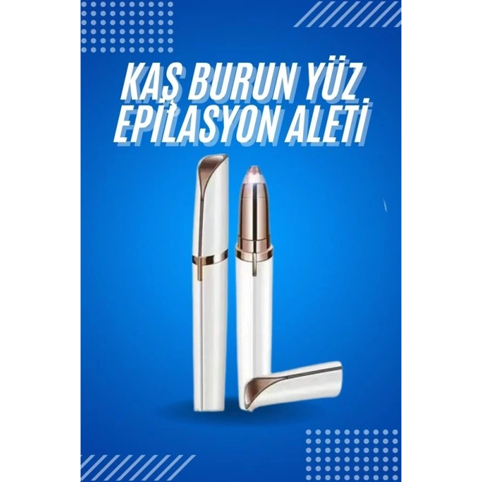 Yüz Epilatör Kıl Kaş Bıyık Tüy Alma Aleti Kaş Bıyık Alma Epilatörü