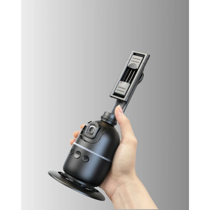 Yüz Takipli 360° Akıllı Gimbal Telefon Ve Aksiyon Kamera Uyumlu