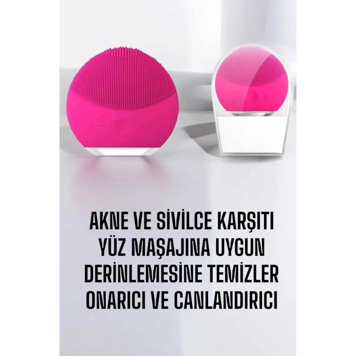 Yüz Temizleme Ve Masaj Aleti Tüm Cilt Tipleri İçin Uygun, Kan Dolaşımını Artıran