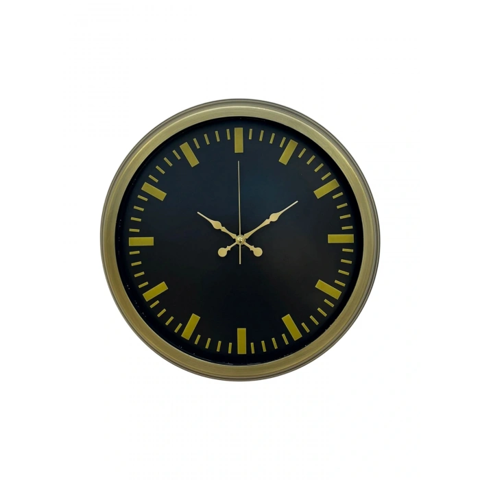 Zentime Vintage 40 Cm Metal Modern Duvar Saati