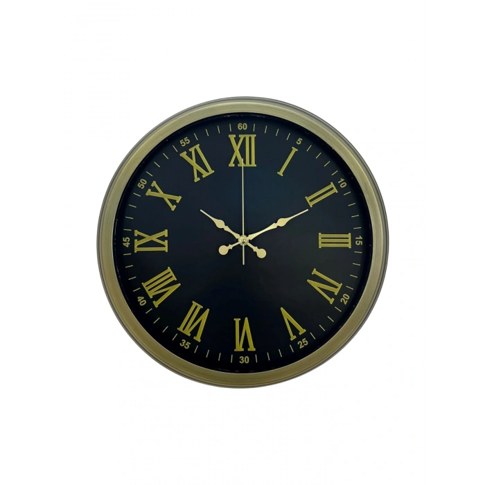 Zentime 40 Cm Metal Vintage Roma Rakamlı Duvar Saati