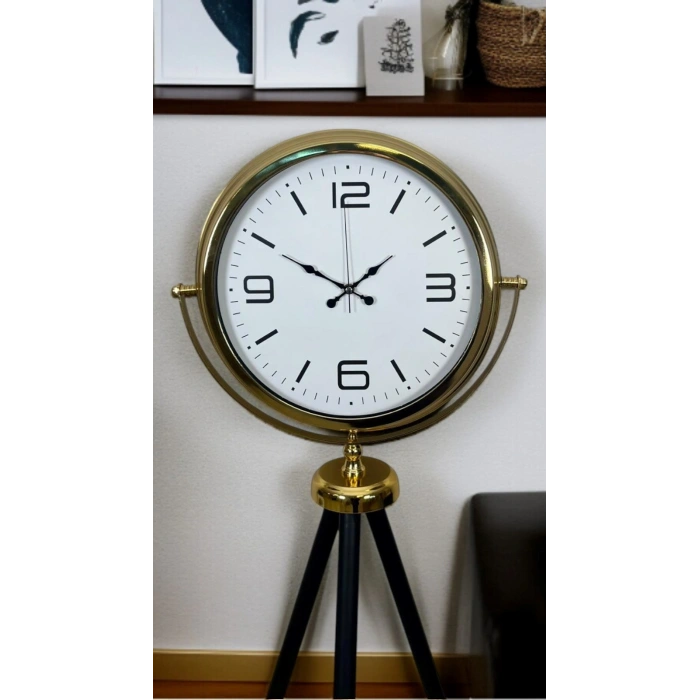 Zentime Elegance Gold Tripod Ayaklı Saat