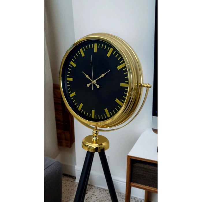 Zentime Elite Gold Tripod Ayaklı Saat