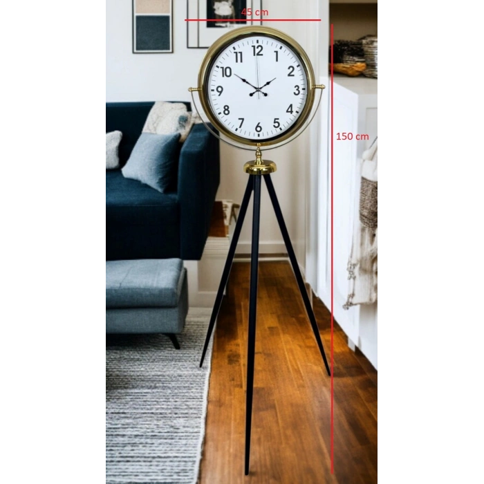 Zentime Gold Klasik Tripod Ayaklı Saat