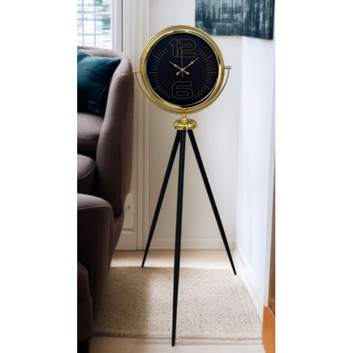 Zentime Prime Gold Şık Tripod Ayaklı Saat