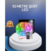 10 Metre Usb Smart Şerit Led Kumandalı Telefon Kontrollü