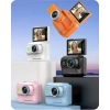 1080p Dijital Video Kamera (32gb) Kart Dijital Vlog Fotoğraf Makinesi  Türkçe Pembe