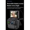 1080p Dijital Video Kamera (32gb) Kart Dijital Vlog Fotoğraf Makinesi  Türkçe  Siyah
